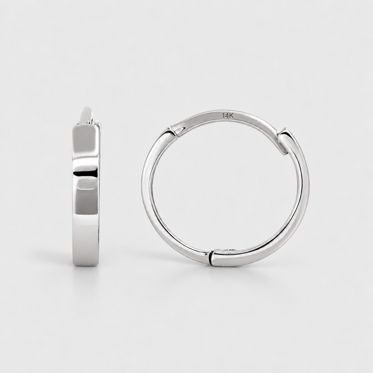 Love Hoop Earrings – 14mm