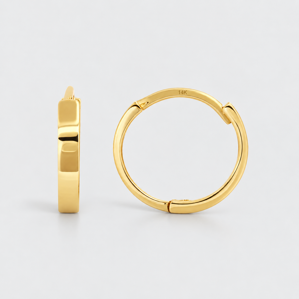 Love Hoop Earrings – 10mm