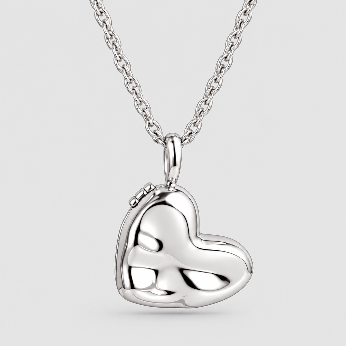 Love Petite Heart Locket Necklace